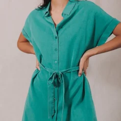 Robe Freeman T Porter Raffia Plain Tropical Green