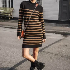 Robe pull Freeman T Porter Reliane Stripes