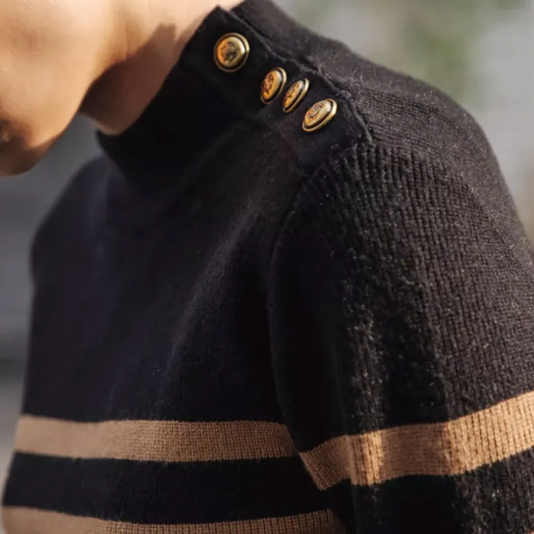 Robe pull Freeman T Porter Reliane Stripes