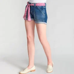 Short en jean femme Le Temps des Cerises Bloom