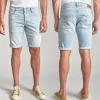 Short en jeans homme Le Temps des Cerises Landrew