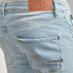 Short en jeans homme Le Temps des Cerises Landrew
