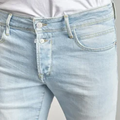 Short en jeans homme Le Temps des Cerises Landrew