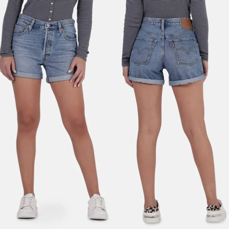 short en jeans Levi's ® femme 501 Rolled