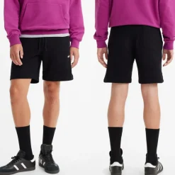 Short Levi's ® en molleton noir