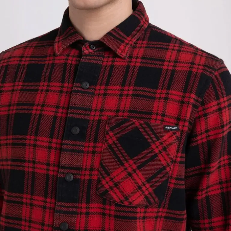 Sur Chemise en flanelle Replay Jeans pour homme