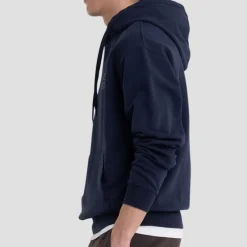 Sweat capuche Replay Jeans bleu marine