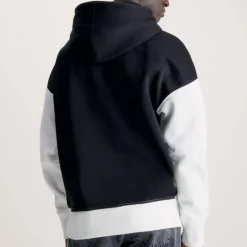 Sweat Hoodie Calvin Klein Ck Jeans blanc et noir