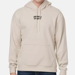 Sweat Hoodie Levis homme Relaxed Graphic beige