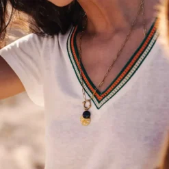 T Shirt en lin Freeman T Porter femme Tonia blanc
