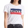 T Shirt femme Levi's ® sportswear tee blanc logo Levi's