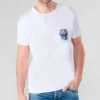 T Shirt Le Temps des Cerises Santiago blanc