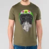 T Shirt Le Temps des Cerises homme Wenby kaki