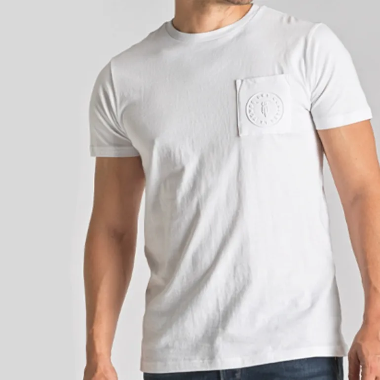 T Shirt Le Temps des Cerises homme Paia blanc
