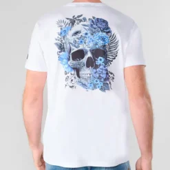 T Shirt Le Temps des Cerises Santiago blanc