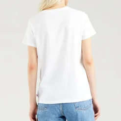 T Shirt Levi's ® femme Perfect Tee blanc logo Levis