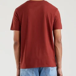 T Shirt Levi's ® homme Hm One Color bordeaux fired brick