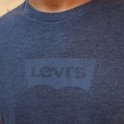 T Shirt Levis homme Graphic Tee bleu naval