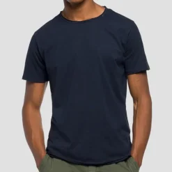 T Shirt Replay Jeans bleu marine pour homme