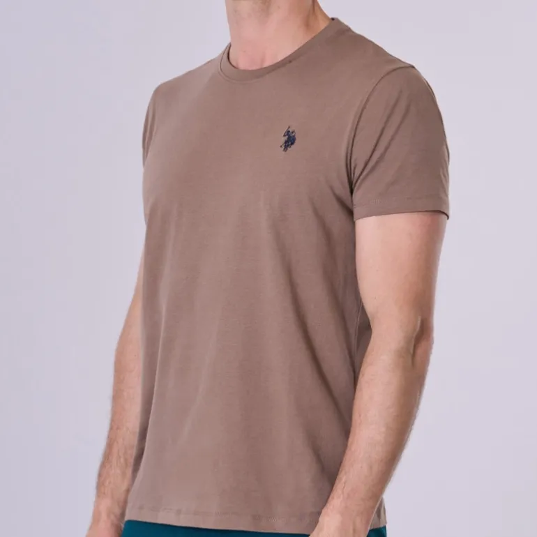 T Shirt Us Polo Assn cappuccino