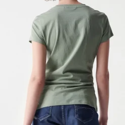 T Shirt vert Salsa Jeans pour femme