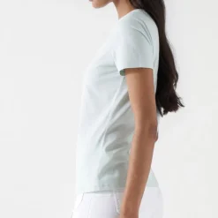 Tee Shirt Salsa Jeans femme en coton vert