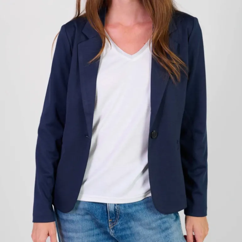 Veste blazer Le Temps des Cerises Oscar bleu marine