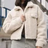 Veste blouson femme Freeman T Porter Merine en sherpa écru