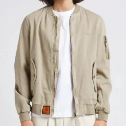 Veste Bombers Original Mac 1 en coton beige