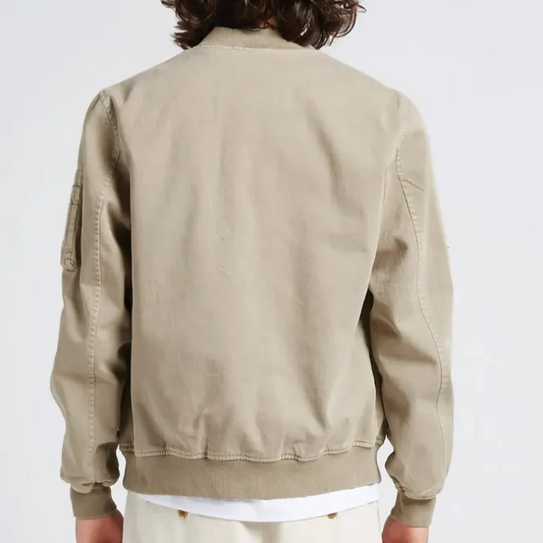Veste Bombers Original Mac 1 en coton beige