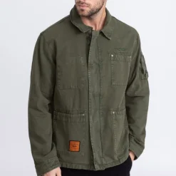 Veste droite Bombers Original Davis Kaki