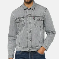 Veste en Jean Levis Trucker Jacket grise