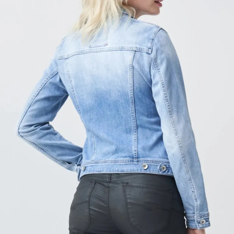 Veste en jeans Salsa femme bleu clair