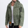 Veste gabardine Bombers Original Elelson Kaki