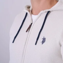 Veste gilet Us Polo Assn écru