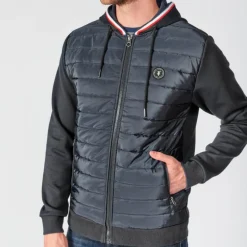 Veste hybride Le Temps des Cerises homme Thol bleu marine
