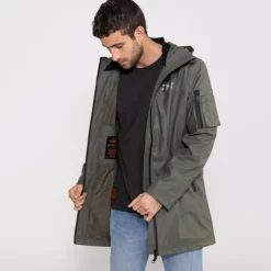 Veste longue imperméable Bombers Original Djinn kaki