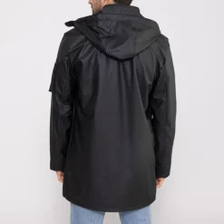 Veste longue imperméable Bombers Original Djinn noire