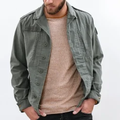 Veste Militaire Le Temps des Cerises Kaki homme