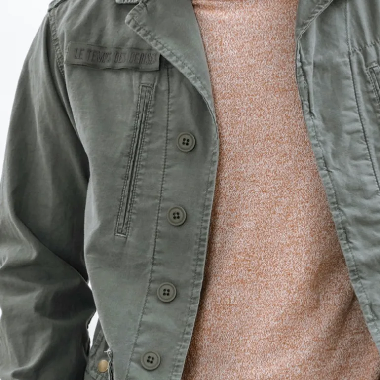 Veste Militaire Le Temps des Cerises Kaki homme