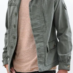 Veste Militaire Le Temps des Cerises Kaki homme