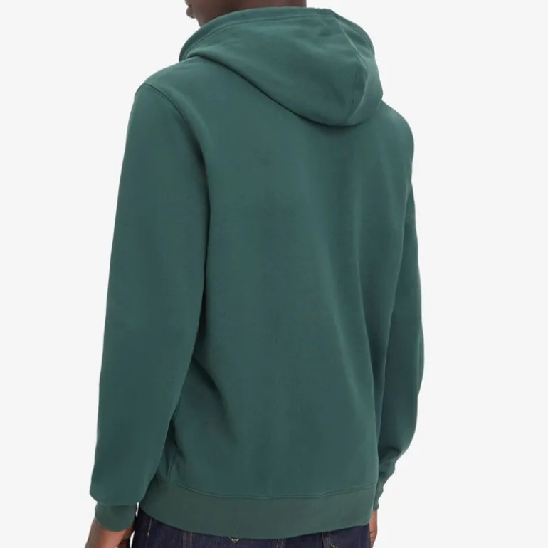 Veste sweat zippé capuche Levis homme vert
